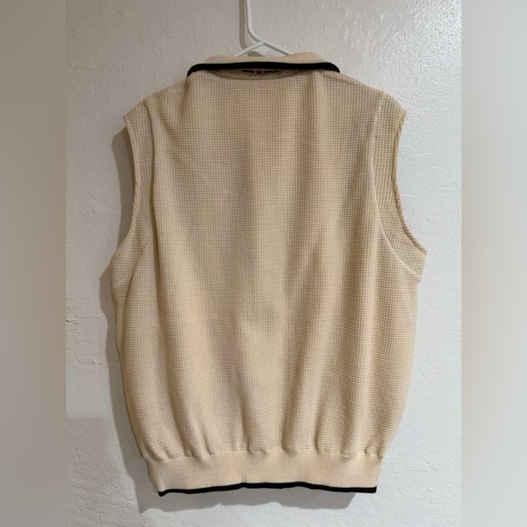Vintage Dale of Norway Waffle Knit Wool Vest size M - Picture 7 of 12